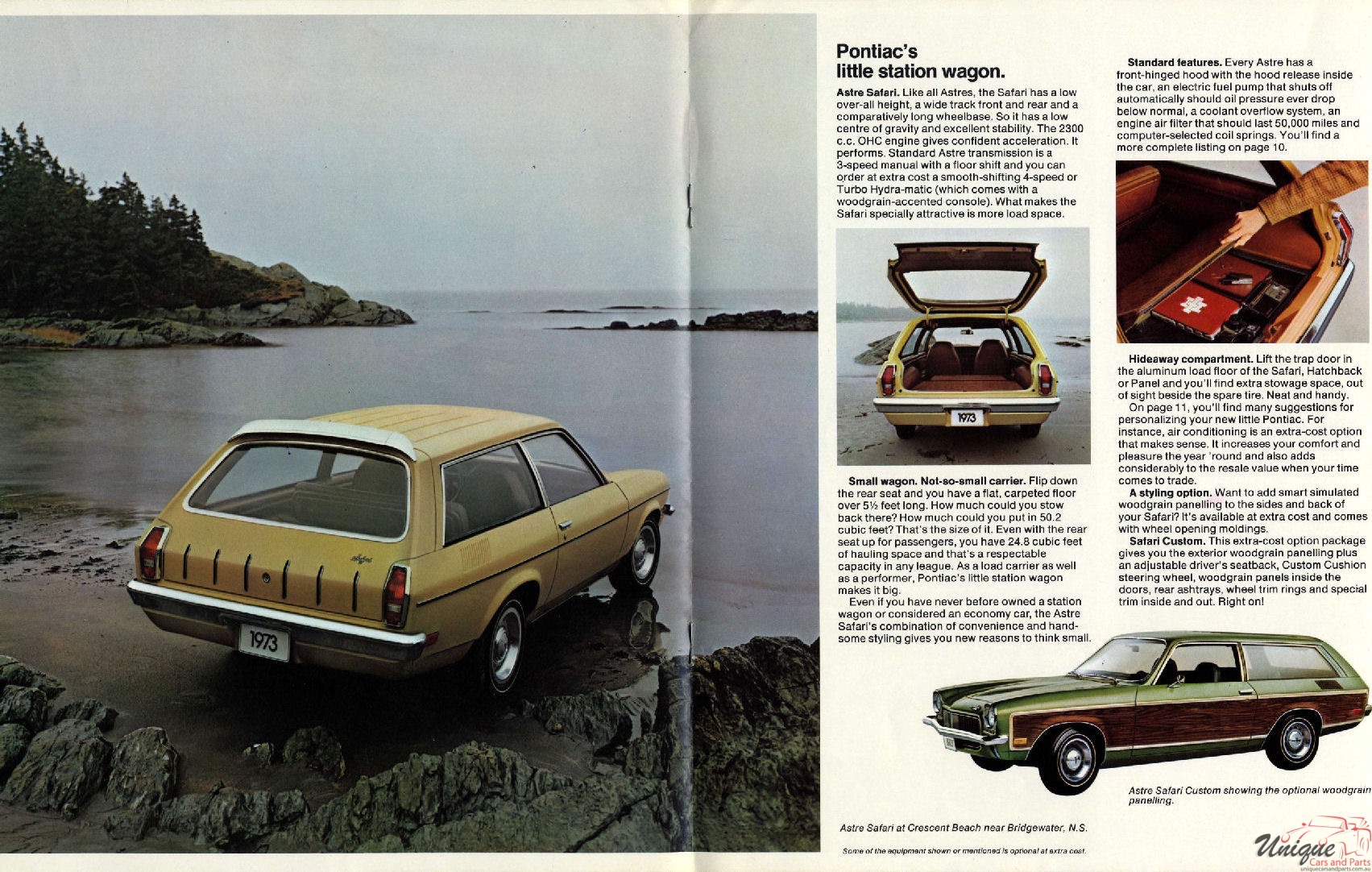 1973 Canadian Pontiac Astre Brochure Page 5